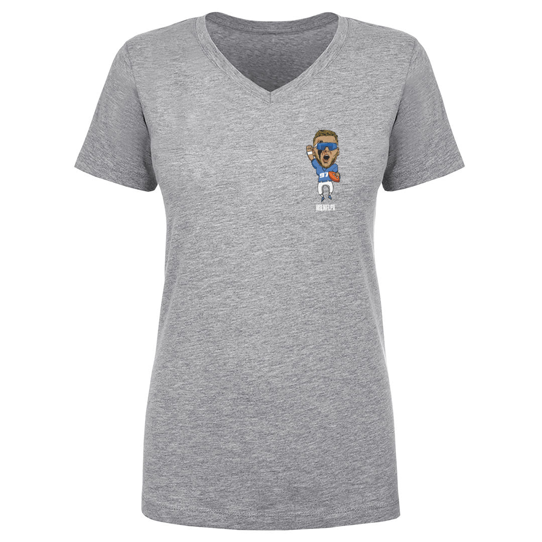 Aidan Hutchinson Women&#39;s V-Neck T-Shirt | 500 LEVEL