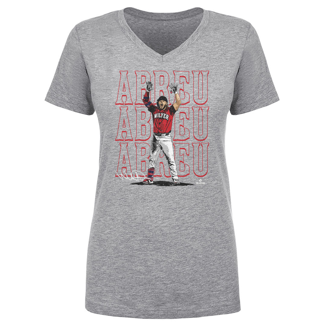 Wilyer Abreu Women&#39;s V-Neck T-Shirt | 500 LEVEL