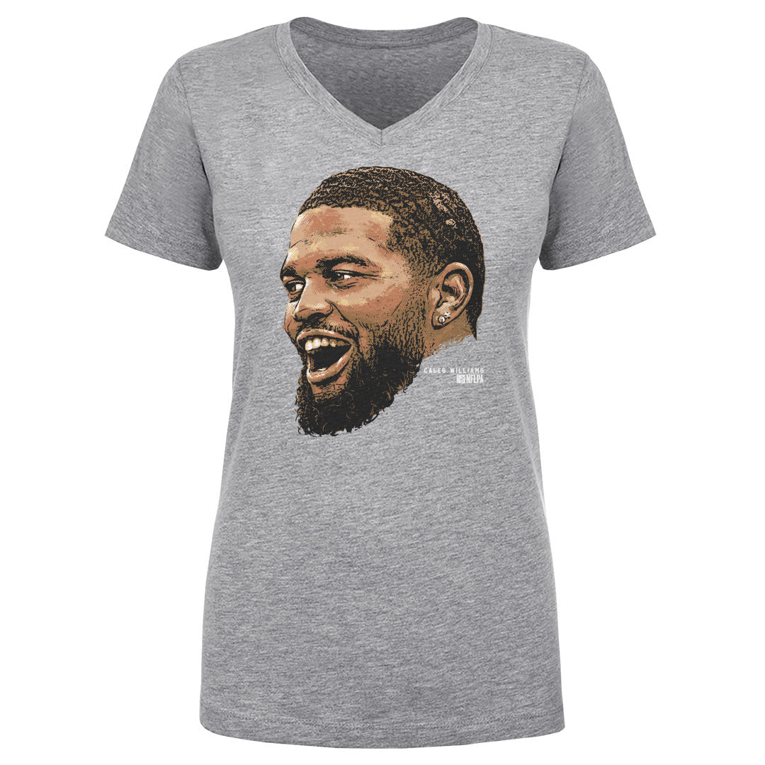 Caleb Williams Women&#39;s V-Neck T-Shirt | 500 LEVEL