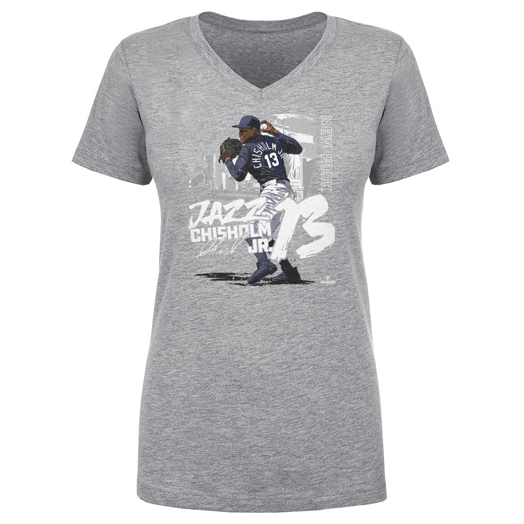 Jazz Chisholm Jr. Women&#39;s V-Neck T-Shirt | 500 LEVEL