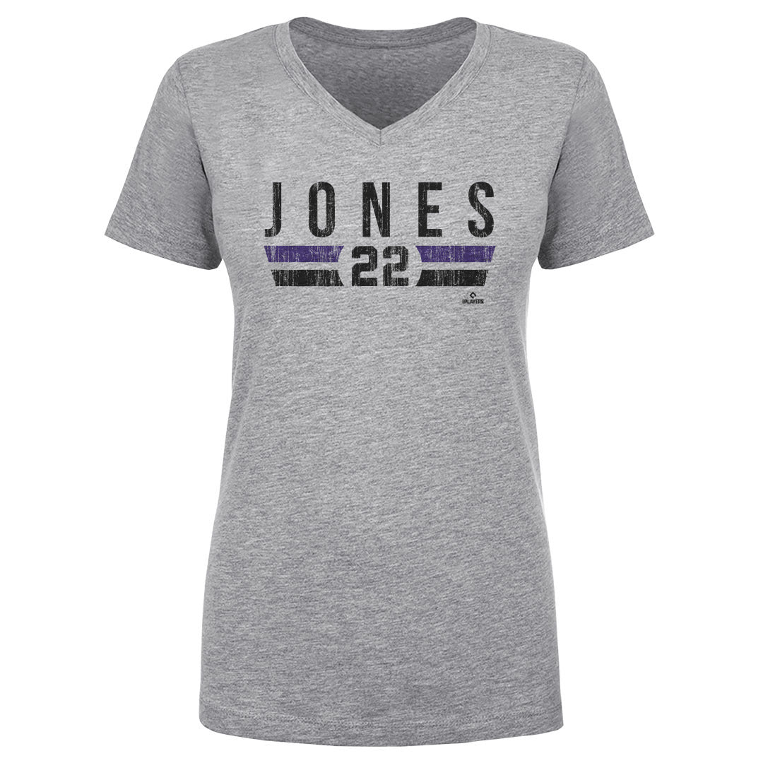 Nolan Jones Women&#39;s V-Neck T-Shirt | 500 LEVEL