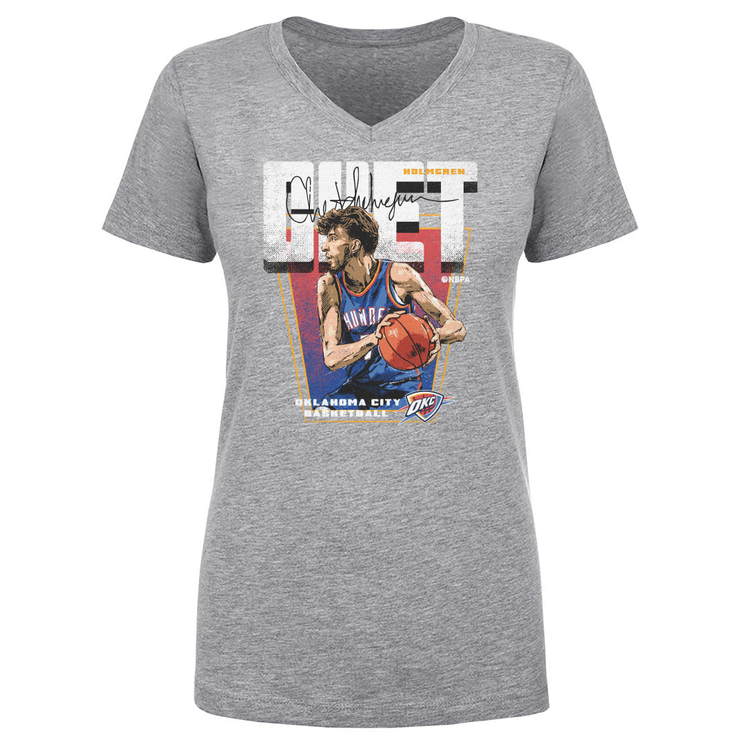 Chet Holmgren Women&#39;s V-Neck T-Shirt | 500 LEVEL