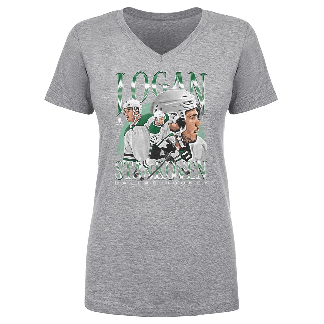 Logan Stankoven Women&#39;s V-Neck T-Shirt | 500 LEVEL