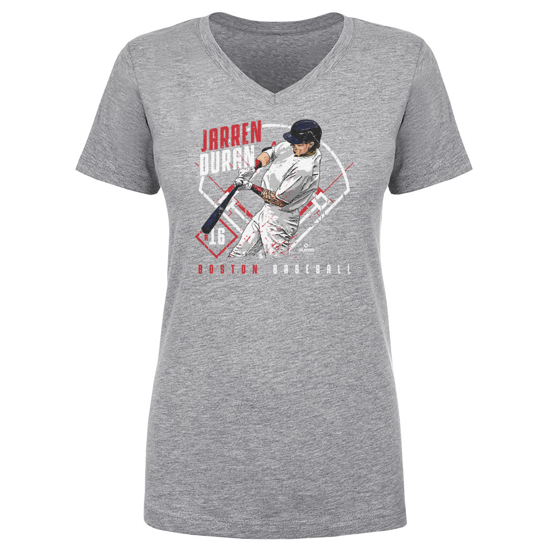 Jarren Duran Women&#39;s V-Neck T-Shirt | 500 LEVEL