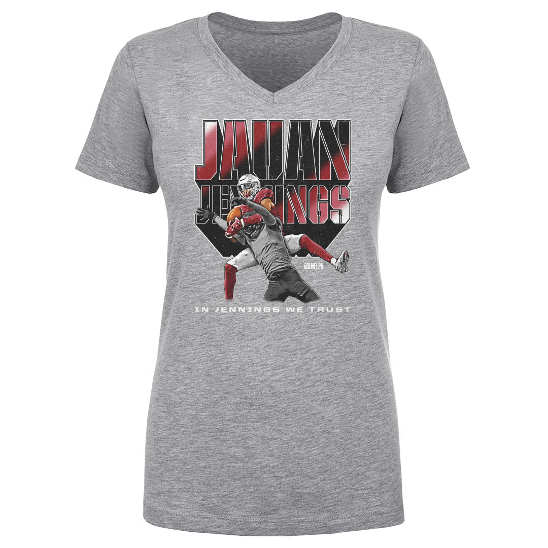 Jauan Jennings Women&#39;s V-Neck T-Shirt | 500 LEVEL