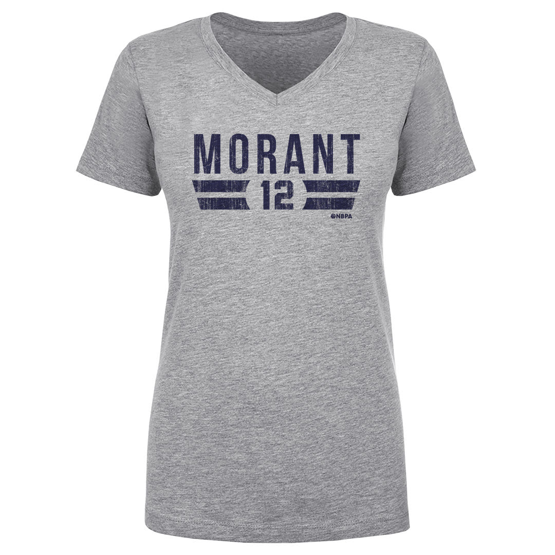 Ja Morant Women&#39;s V-Neck T-Shirt | 500 LEVEL