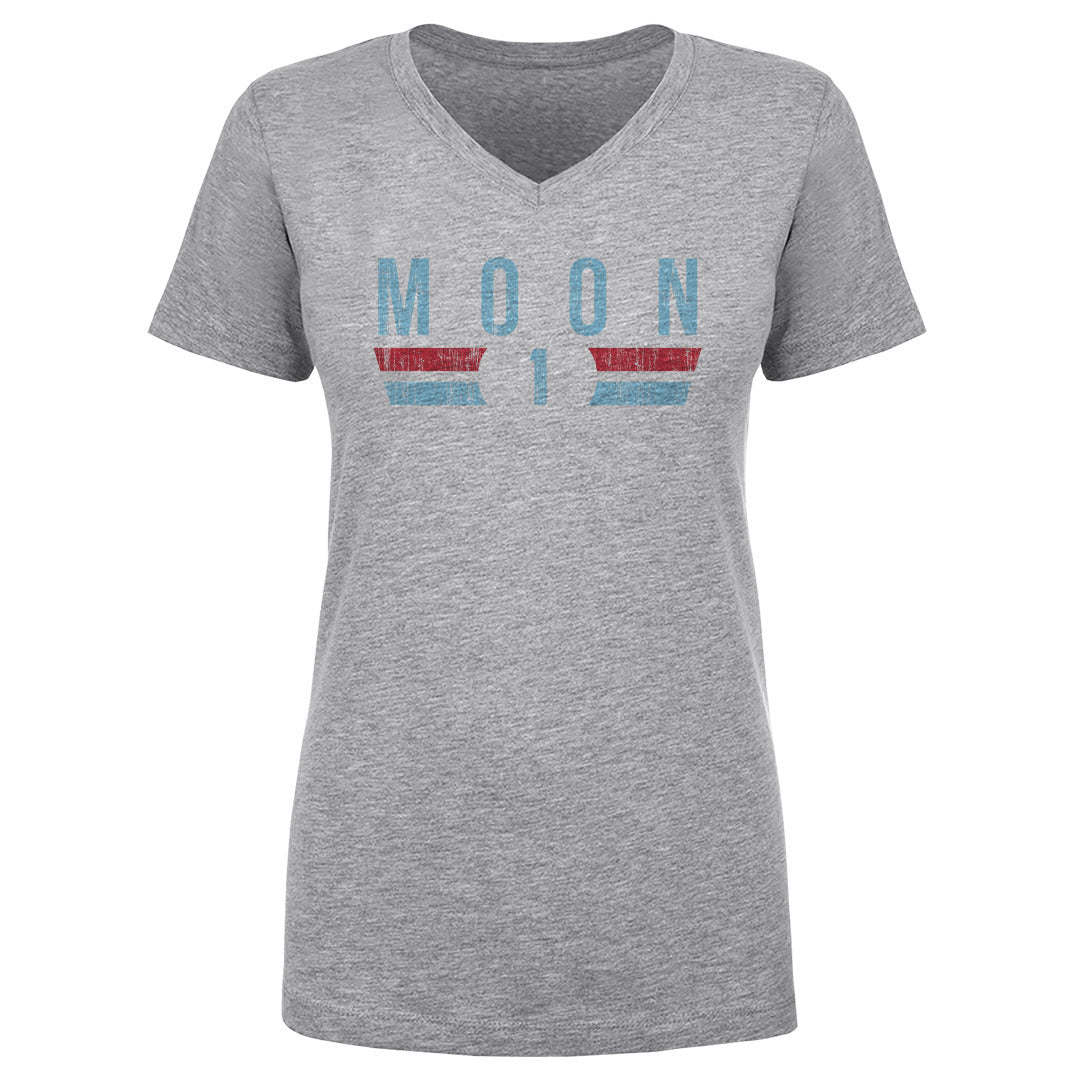 Warren Moon Women&#39;s V-Neck T-Shirt | 500 LEVEL