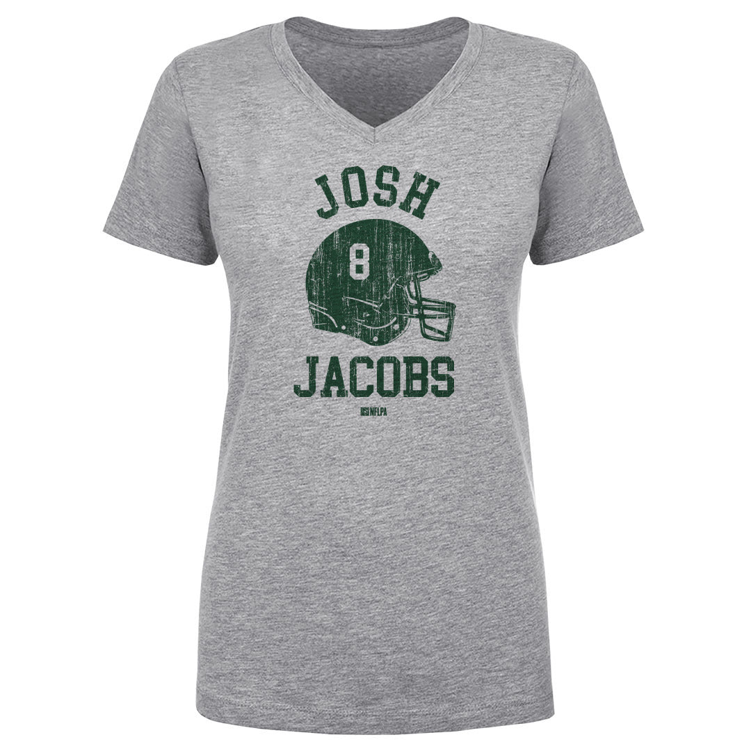 Josh Jacobs Women&#39;s V-Neck T-Shirt | 500 LEVEL