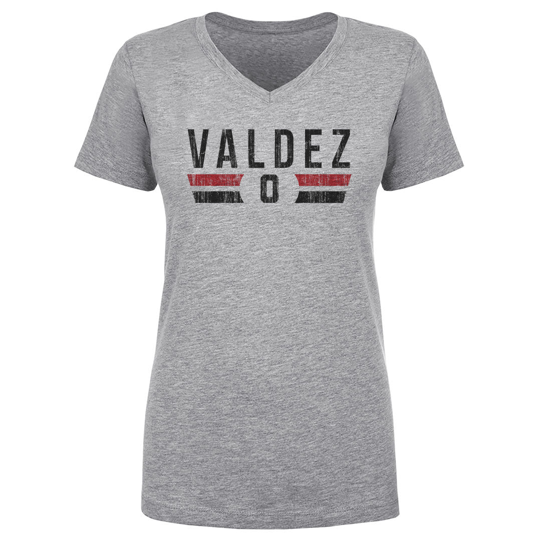 Cam&#39;Ron Valdez Women&#39;s V-Neck T-Shirt | 500 LEVEL