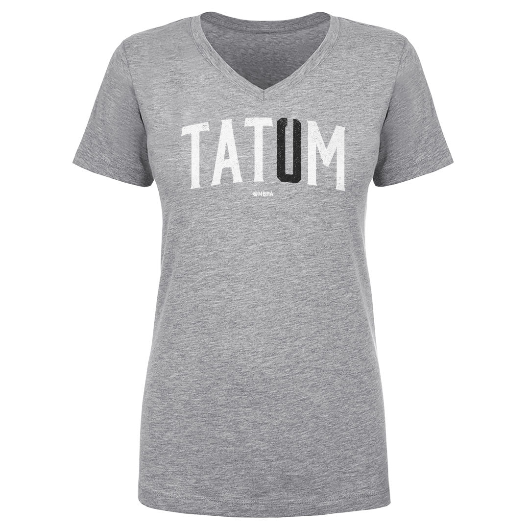 Jayson Tatum Women&#39;s V-Neck T-Shirt | 500 LEVEL