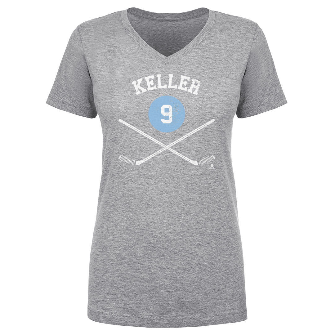 Clayton Keller Women&#39;s V-Neck T-Shirt | 500 LEVEL