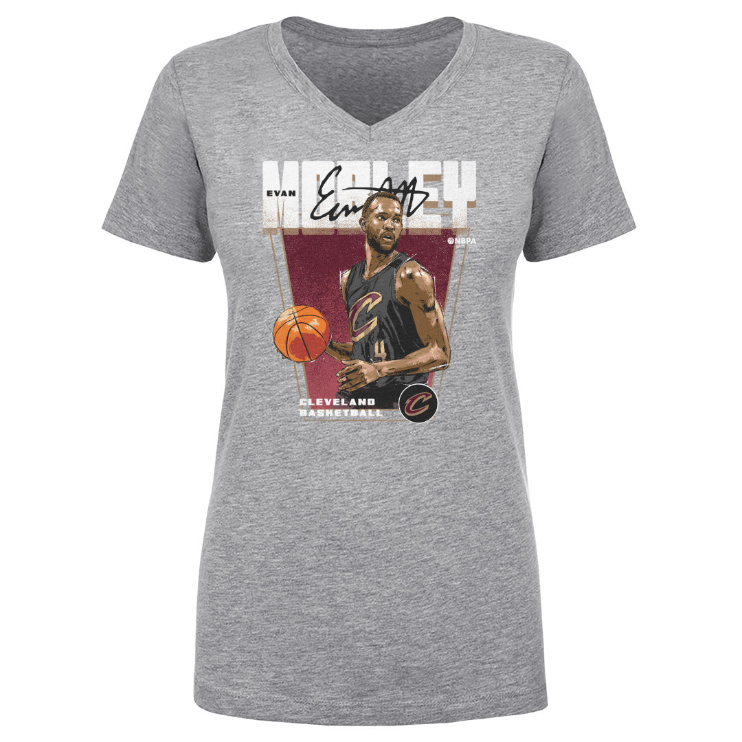 Evan Mobley Women&#39;s V-Neck T-Shirt | 500 LEVEL