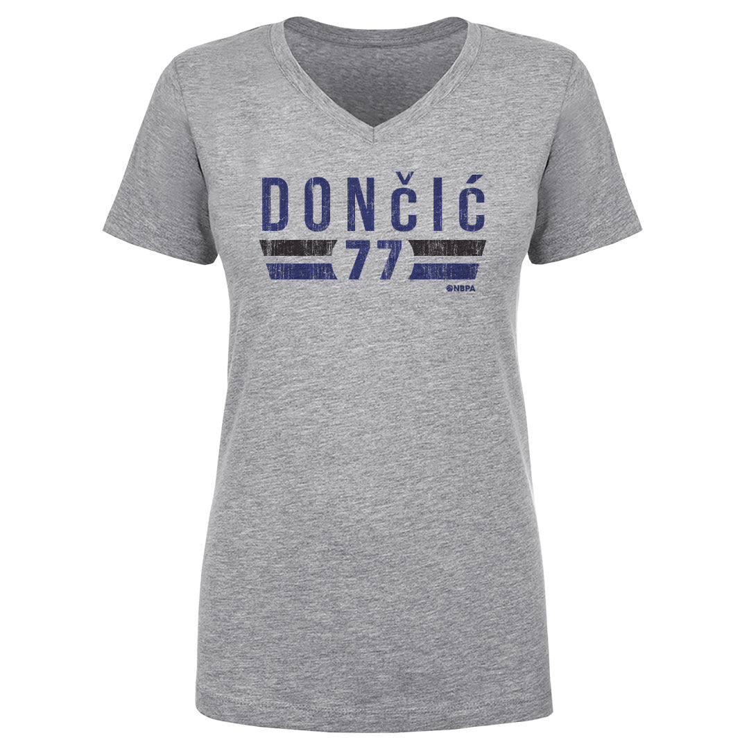 Luka Doncic Women&#39;s V-Neck T-Shirt | 500 LEVEL