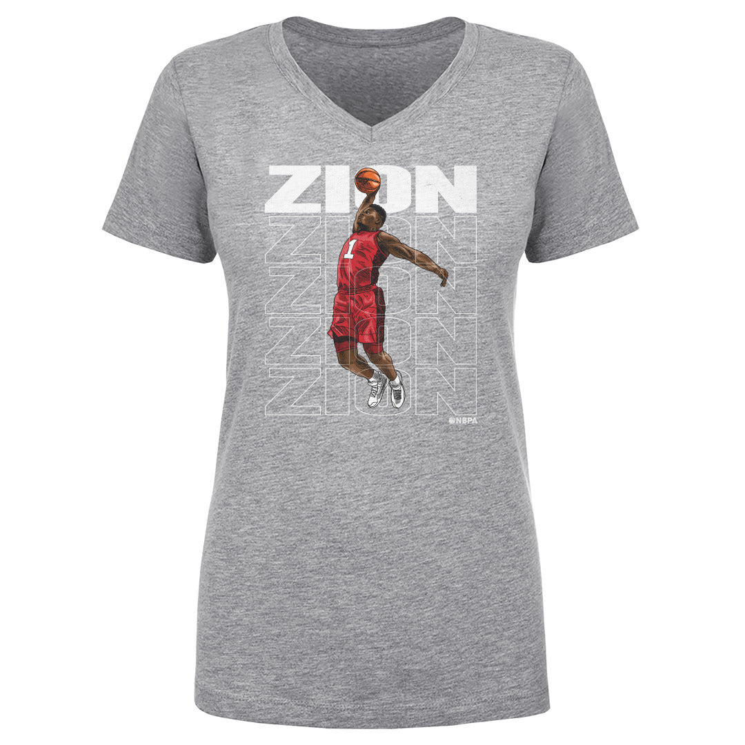 Zion Williamson Women&#39;s V-Neck T-Shirt | 500 LEVEL