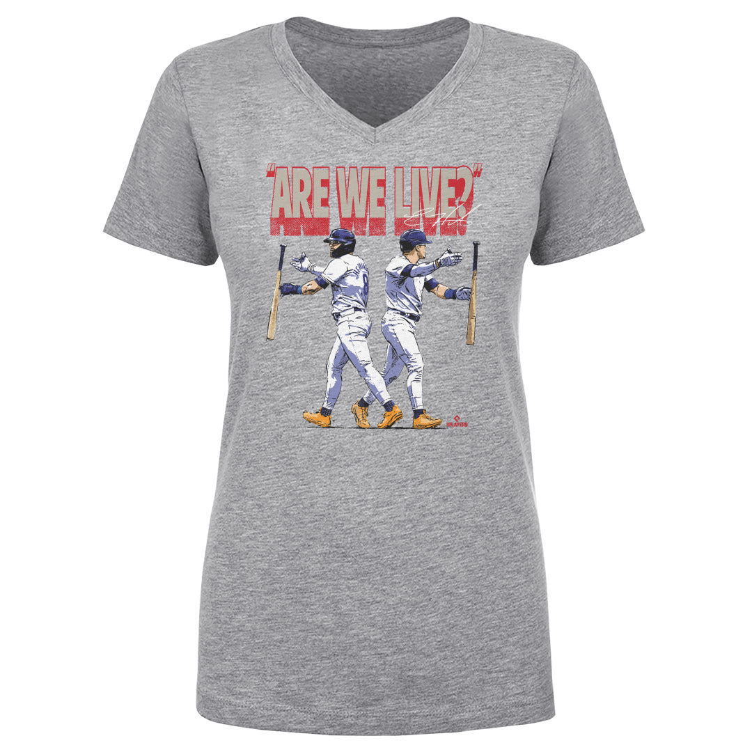 Enrique Hernandez Women&#39;s V-Neck T-Shirt | 500 LEVEL