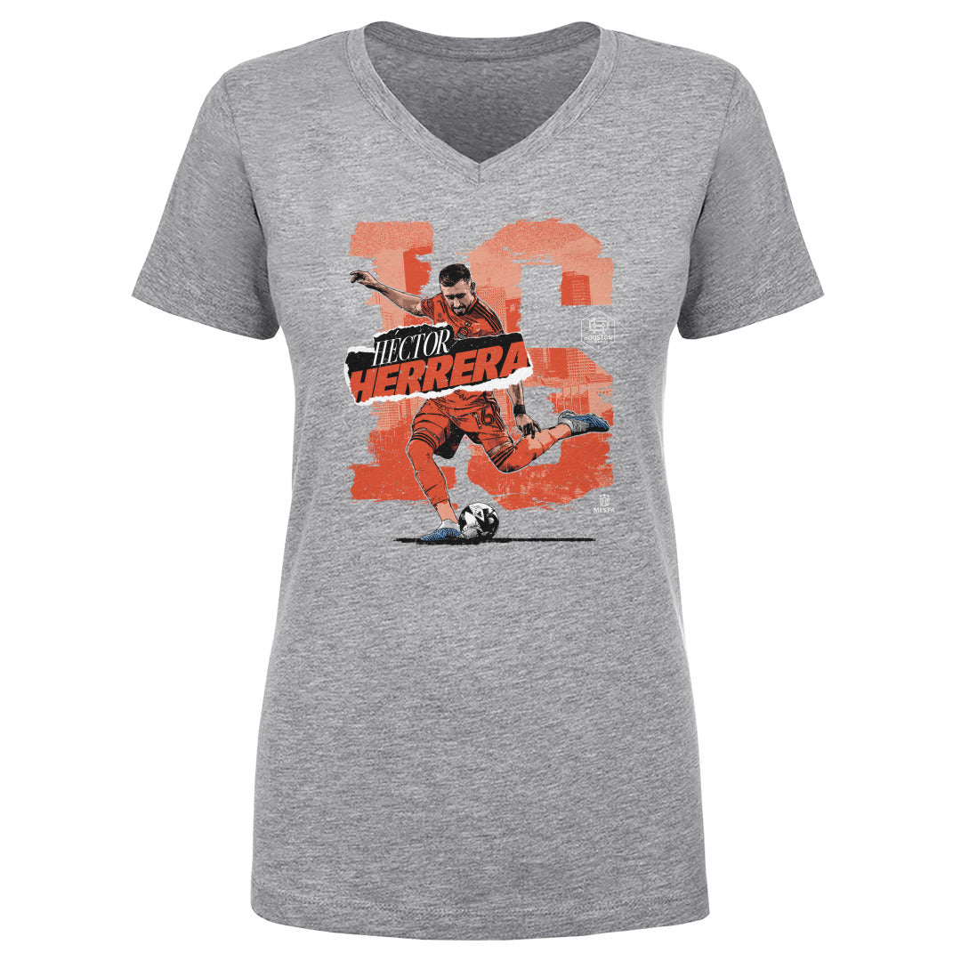 Hector Herrera Women&#39;s V-Neck T-Shirt | 500 LEVEL