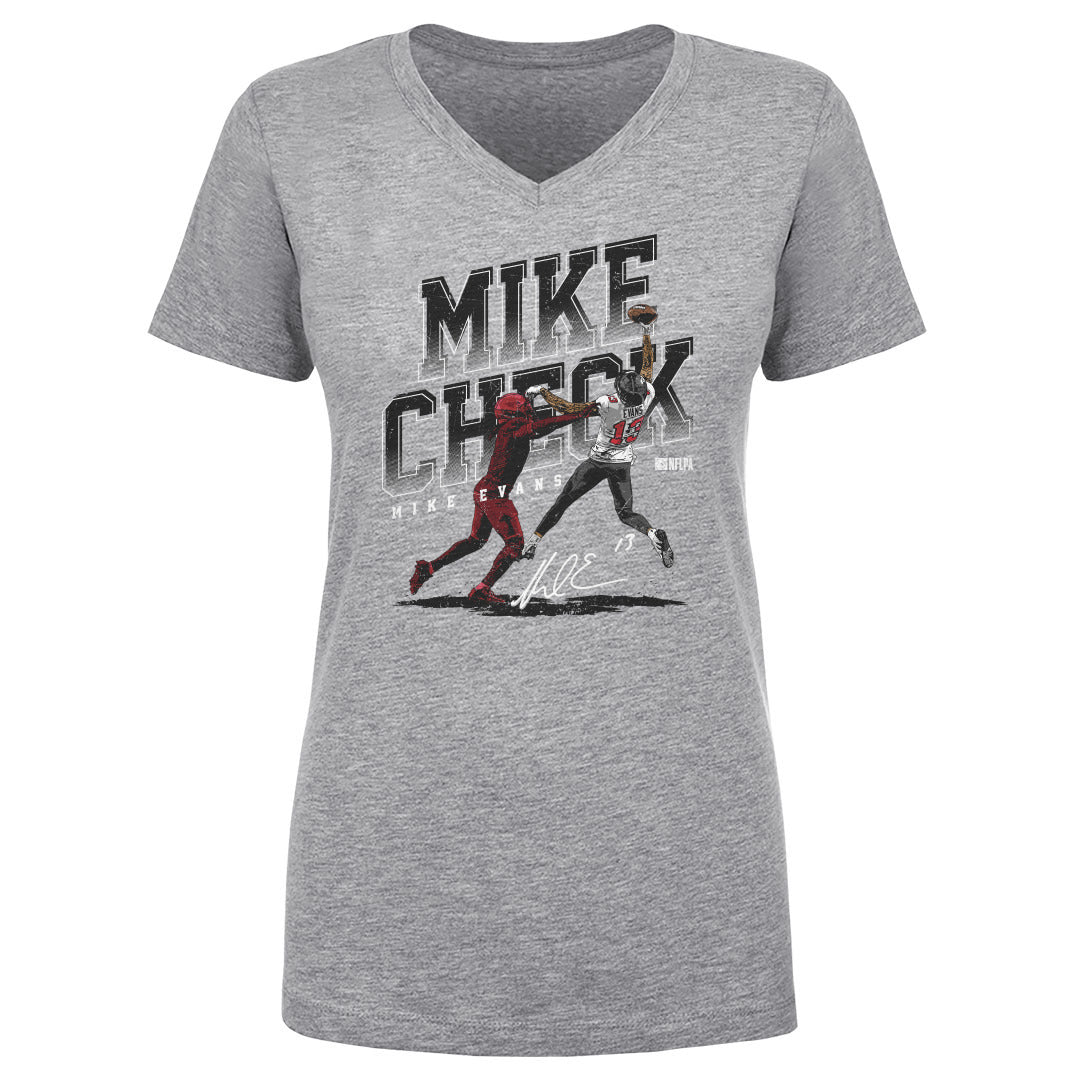 Mike Evans Women&#39;s V-Neck T-Shirt | 500 LEVEL