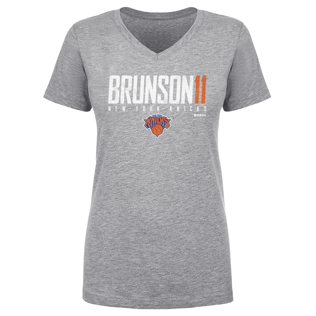 Jalen Brunson Women&#39;s V-Neck T-Shirt | 500 LEVEL