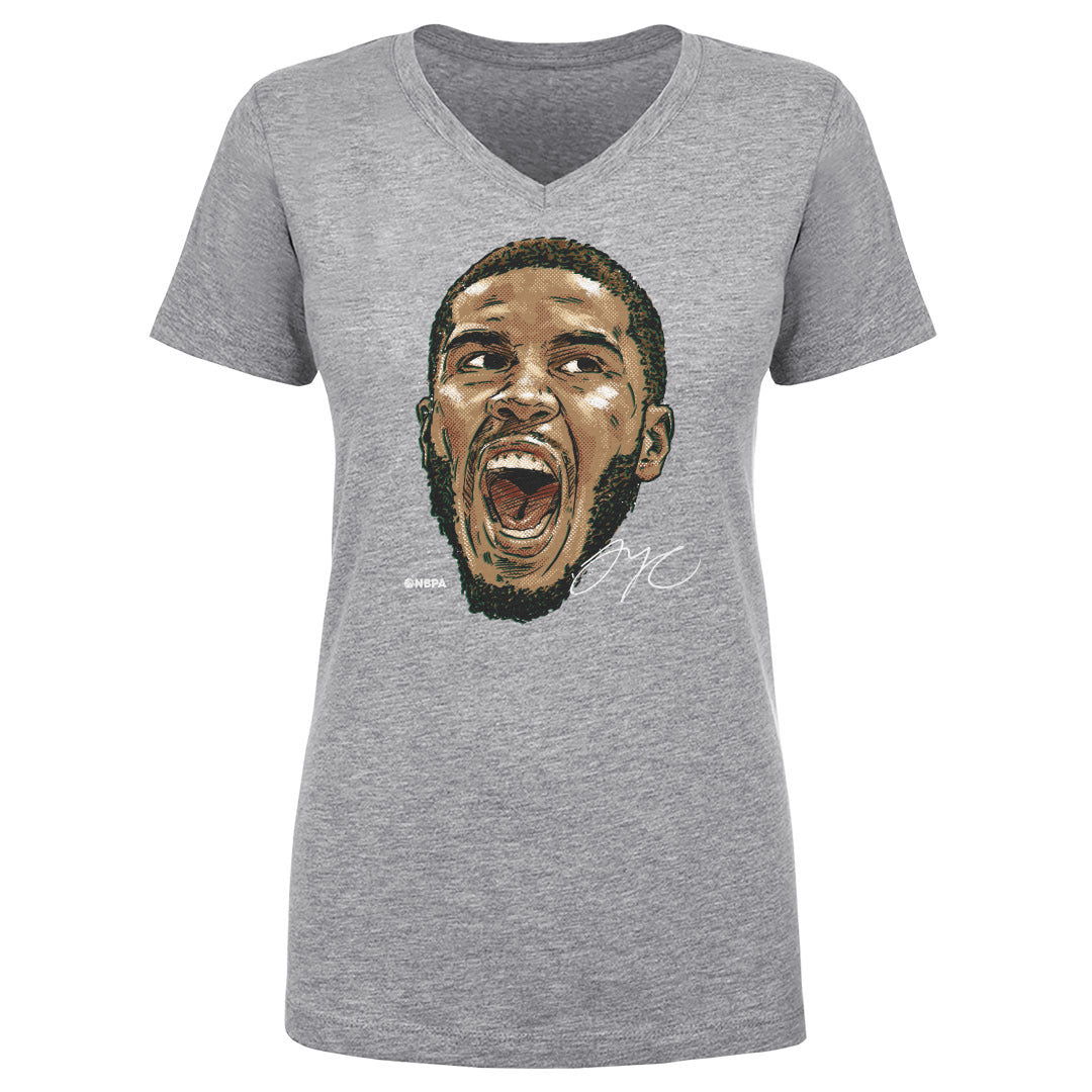 Jayson Tatum Women&#39;s V-Neck T-Shirt | 500 LEVEL