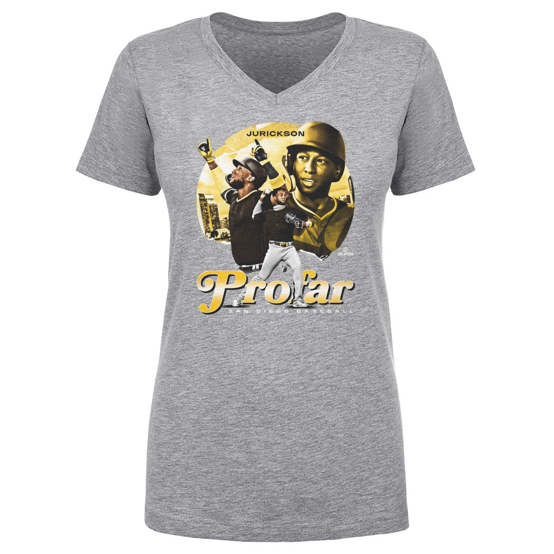 Jurickson Profar Women&#39;s V-Neck T-Shirt | 500 LEVEL