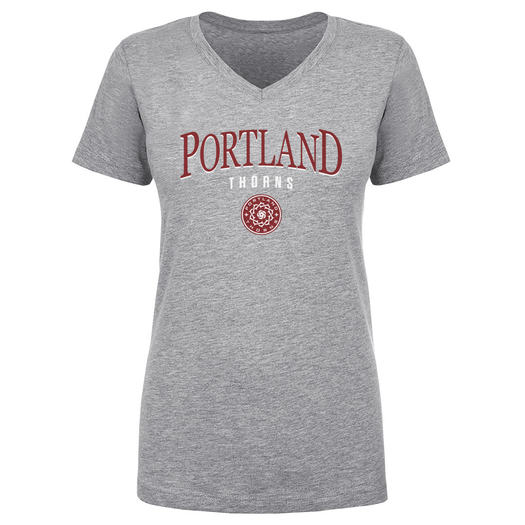 Portland Thorns FC Women&#39;s V-Neck T-Shirt | 500 LEVEL