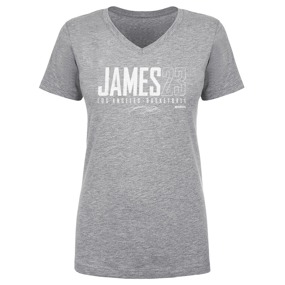 LeBron James Women&#39;s V-Neck T-Shirt | 500 LEVEL