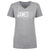 LeBron James Women's V-Neck T-Shirt | 500 LEVEL