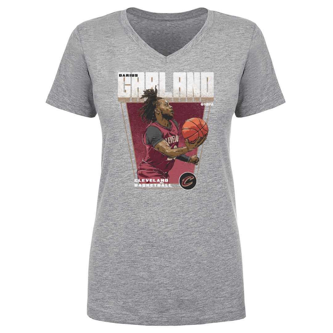 Darius Garland Women&#39;s V-Neck T-Shirt | 500 LEVEL