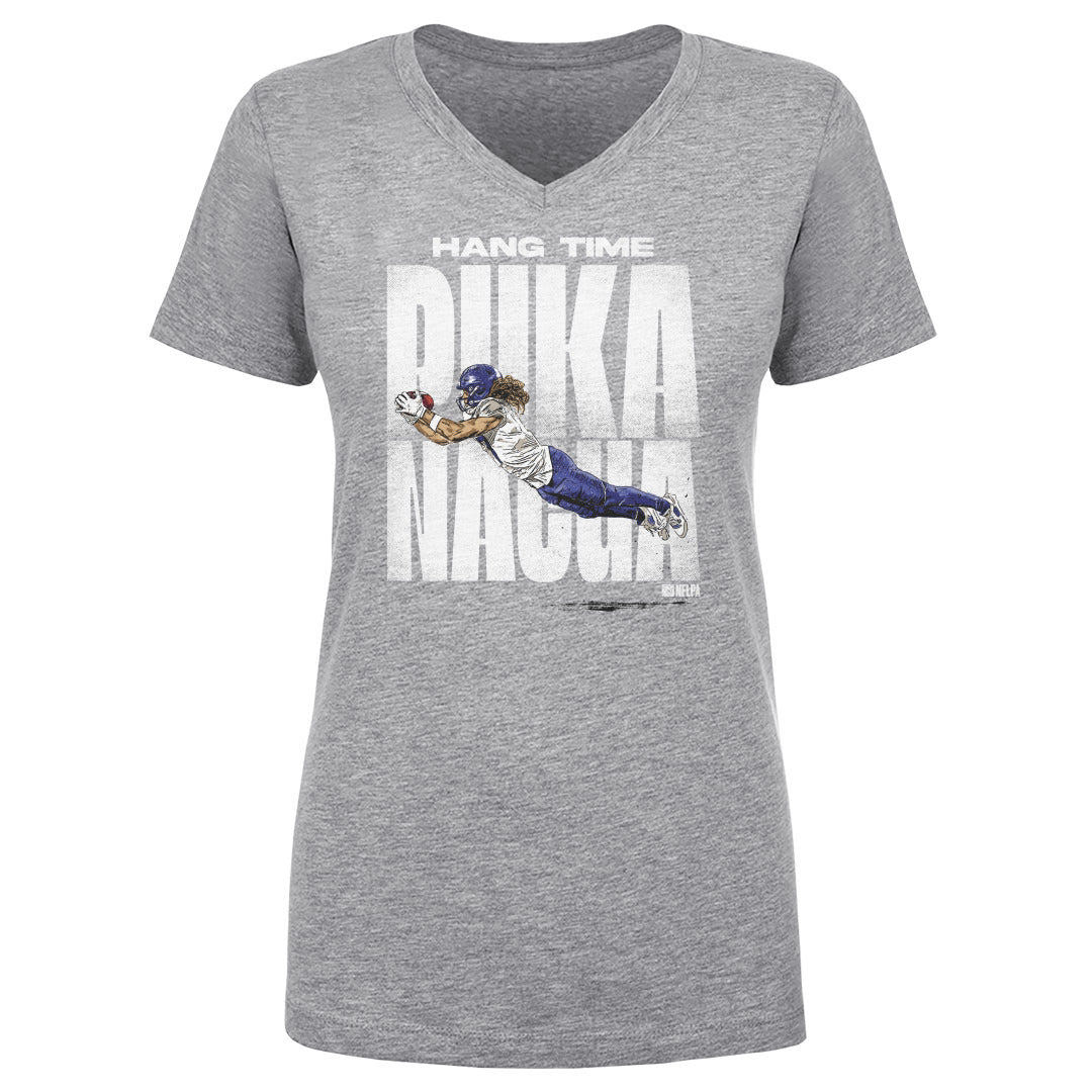 Puka Nacua Women&#39;s V-Neck T-Shirt | 500 LEVEL