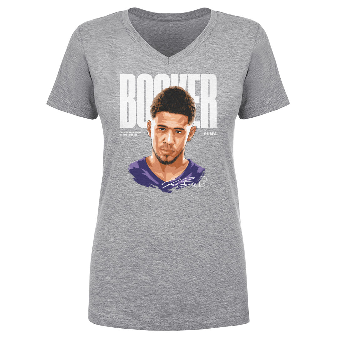 Devin Booker Women&#39;s V-Neck T-Shirt | 500 LEVEL