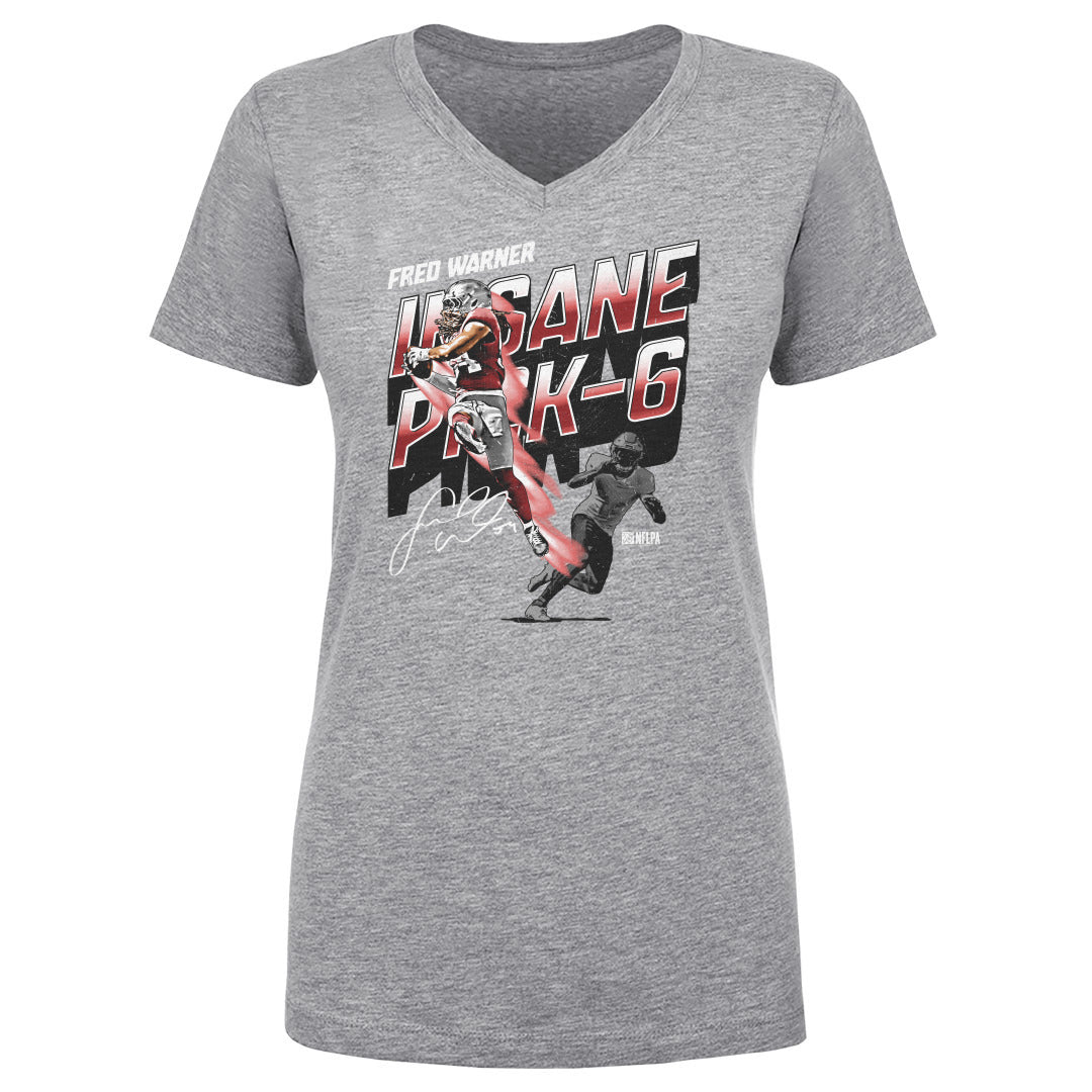 Fred Warner Women&#39;s V-Neck T-Shirt | 500 LEVEL