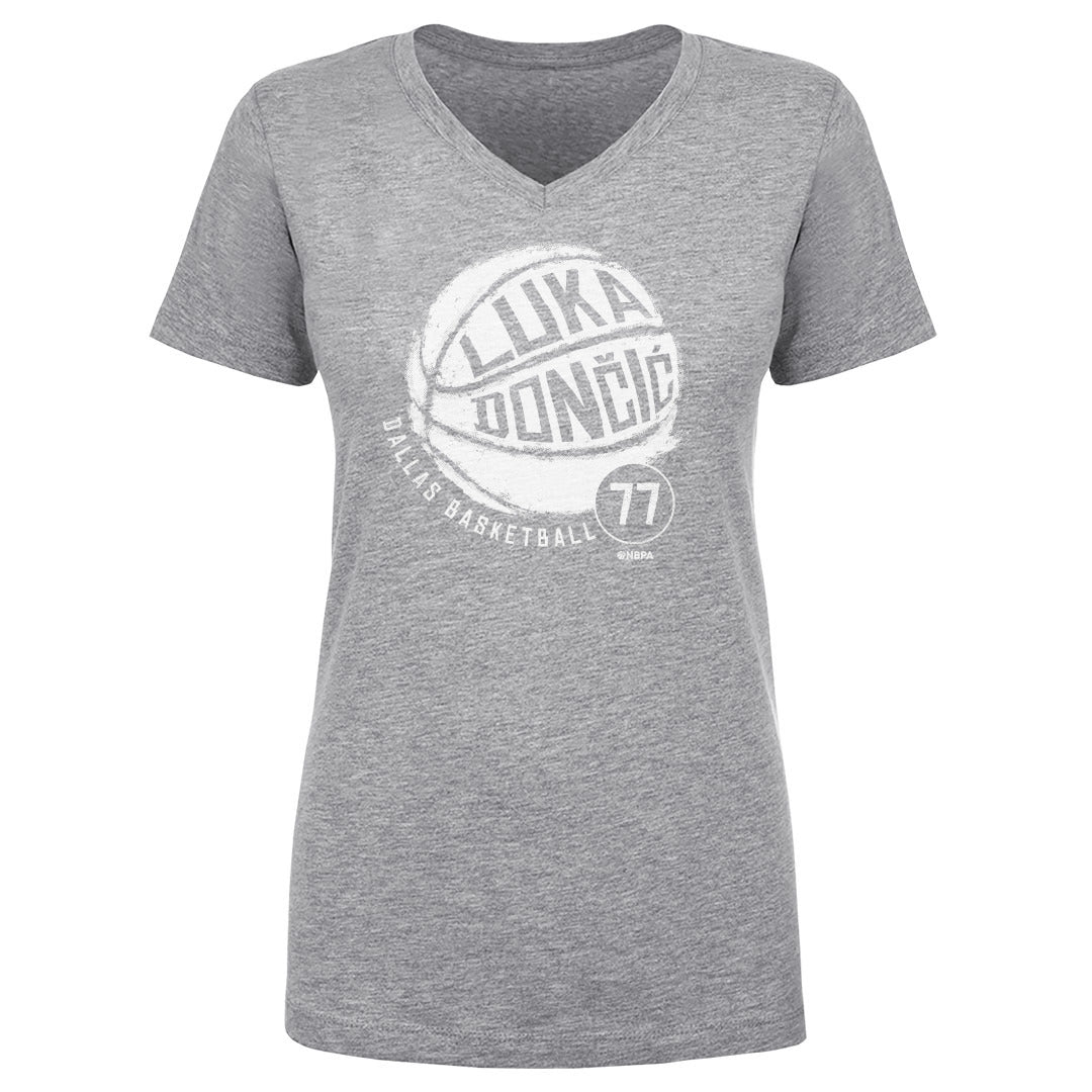 Luka Doncic Women&#39;s V-Neck T-Shirt | 500 LEVEL