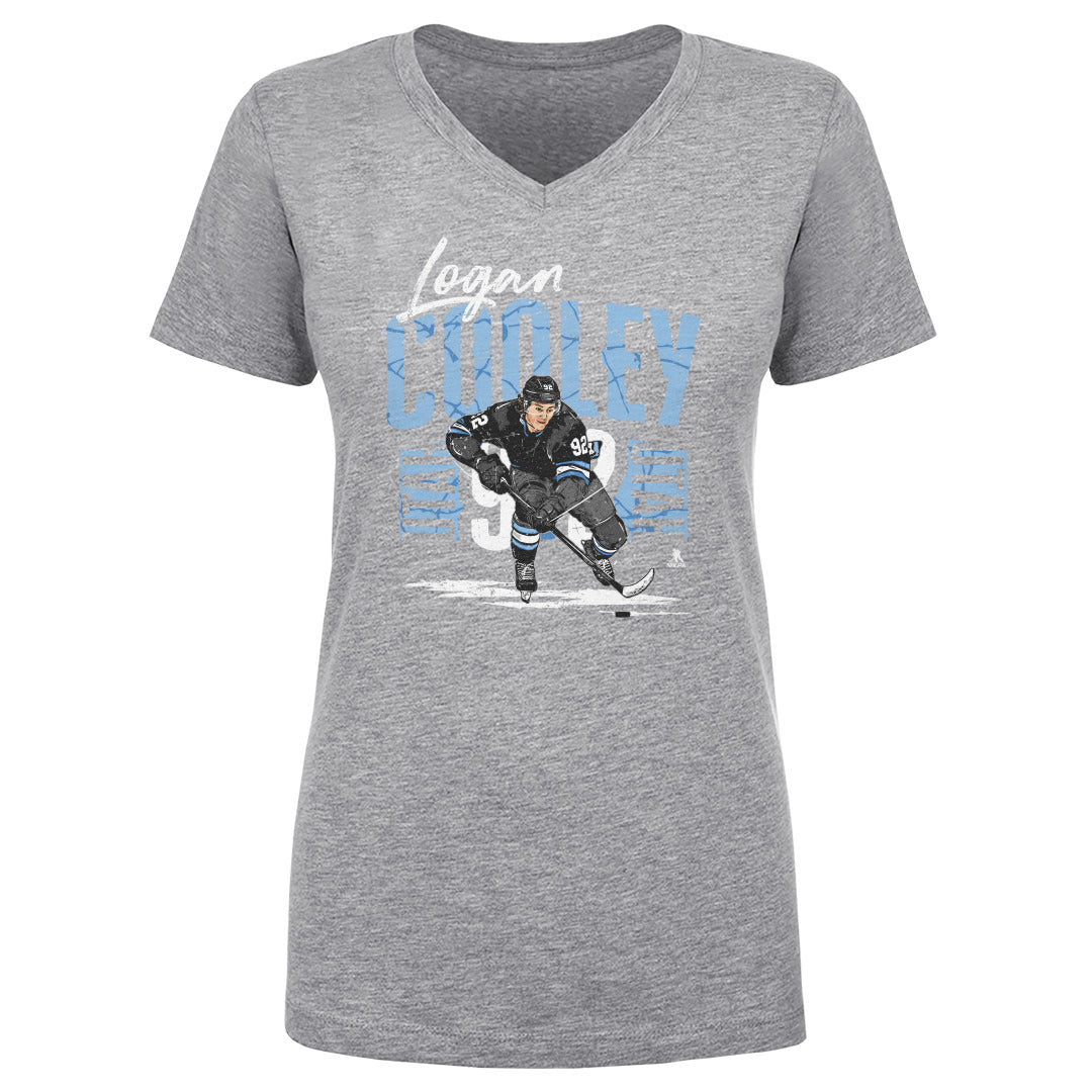 Logan Cooley Women&#39;s V-Neck T-Shirt | 500 LEVEL