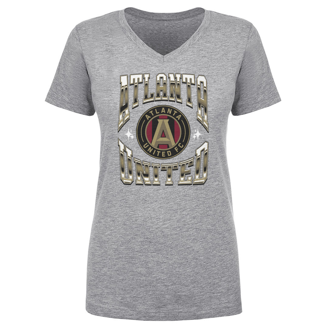 Atlanta United Women&#39;s V-Neck T-Shirt | 500 LEVEL