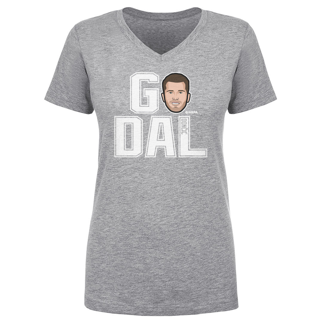 Luka Doncic Women&#39;s V-Neck T-Shirt | 500 LEVEL