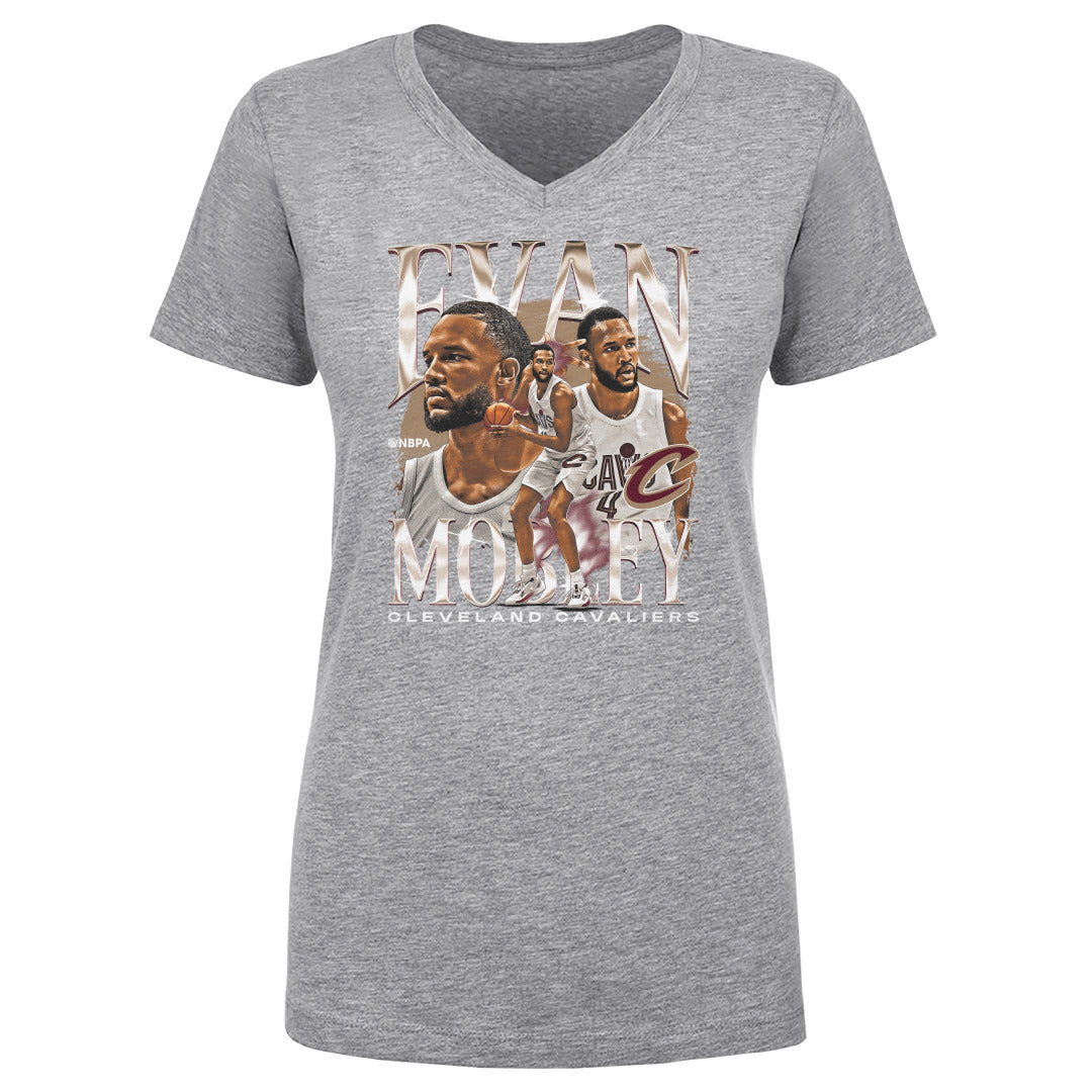 Evan Mobley Women&#39;s V-Neck T-Shirt | 500 LEVEL