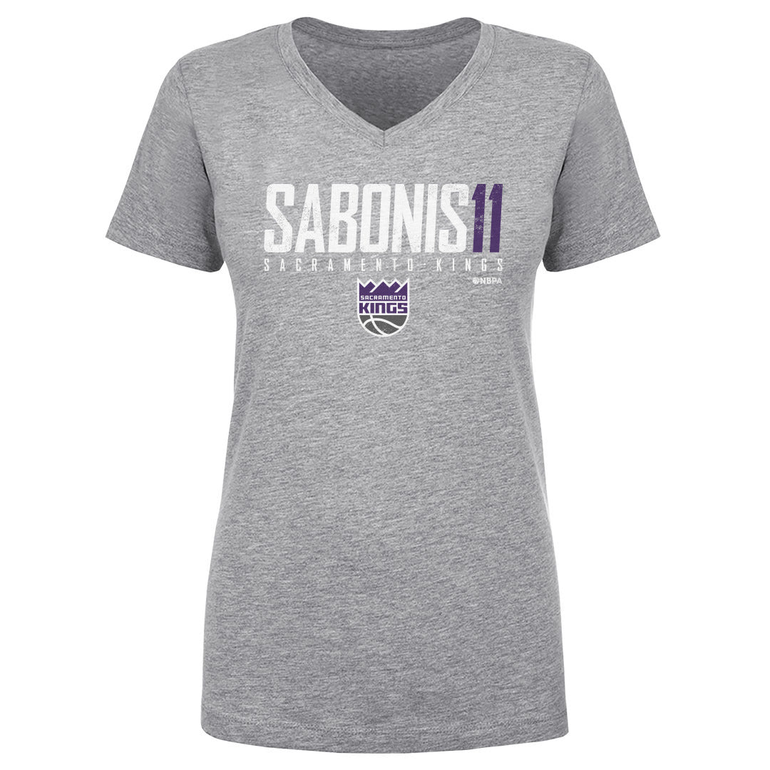 Domantas Sabonis Women&#39;s V-Neck T-Shirt | 500 LEVEL