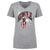 George Kittle Women's V-Neck T-Shirt | 500 LEVEL