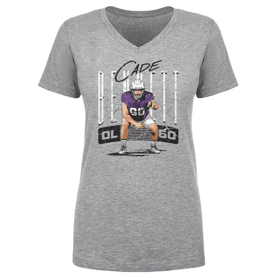 Cade Bennett Women&#39;s V-Neck T-Shirt | 500 LEVEL