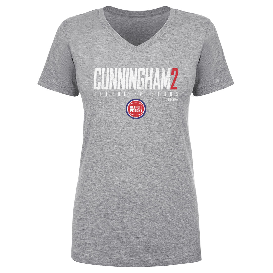 Cade Cunningham Women&#39;s V-Neck T-Shirt | 500 LEVEL