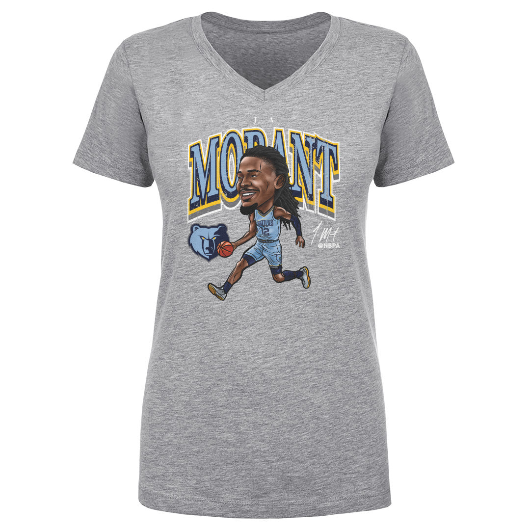 Ja Morant Women&#39;s V-Neck T-Shirt | 500 LEVEL