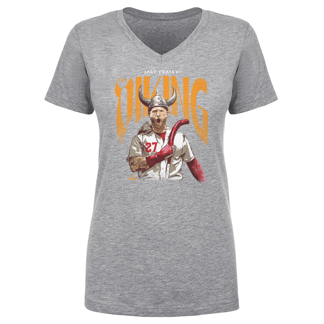 Jake Fraley Women&#39;s V-Neck T-Shirt | 500 LEVEL