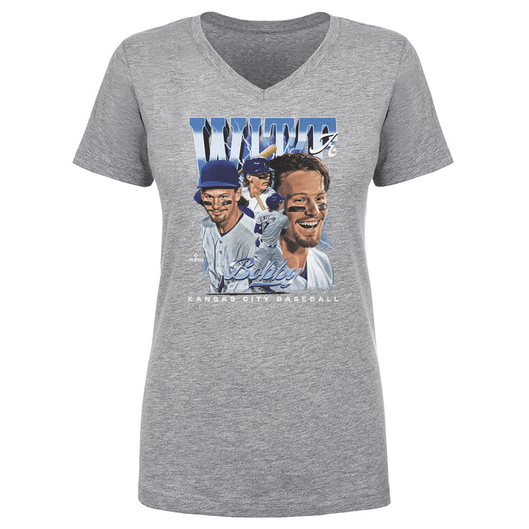 Bobby Witt Jr. Women&#39;s V-Neck T-Shirt | 500 LEVEL