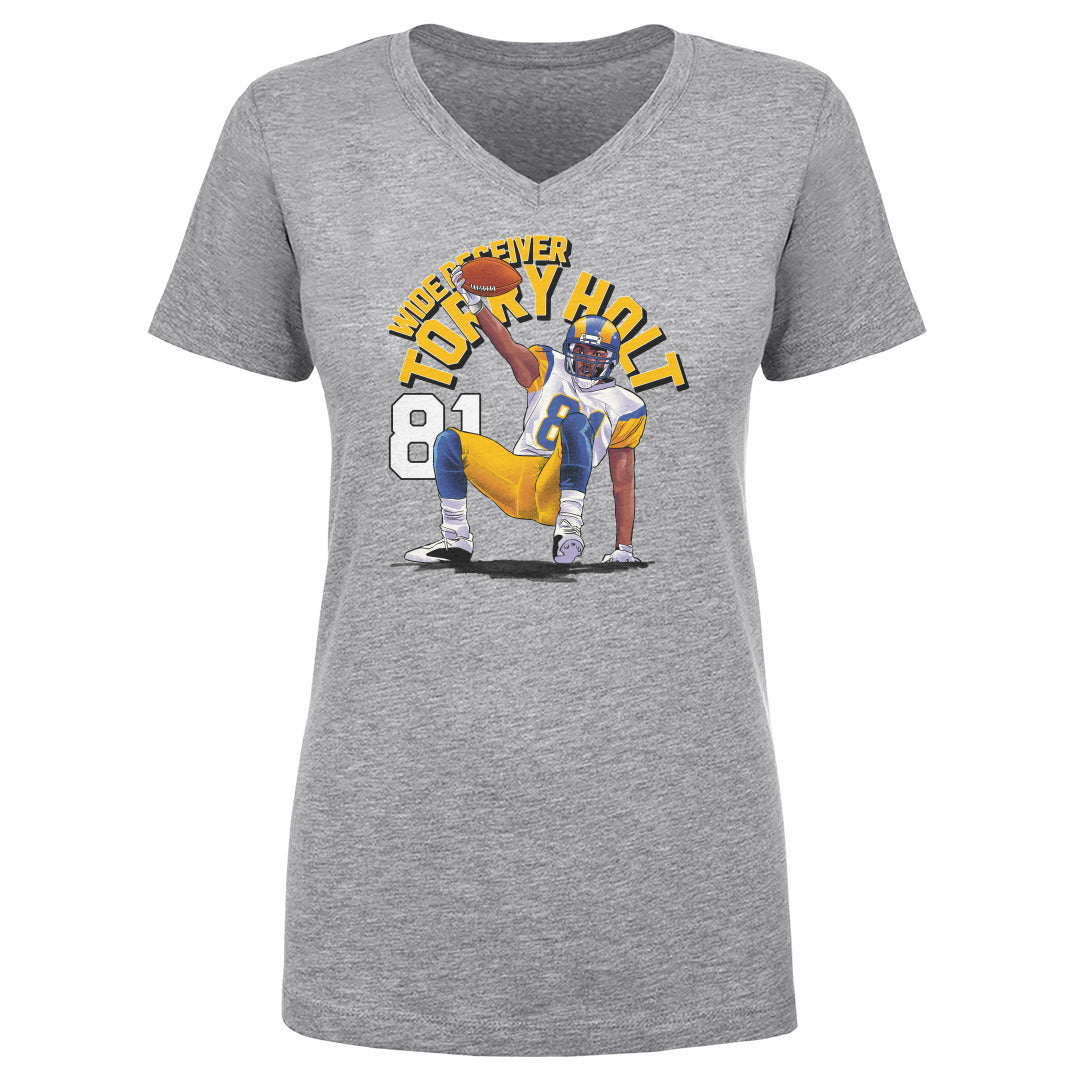 Torry Holt Women&#39;s V-Neck T-Shirt | 500 LEVEL