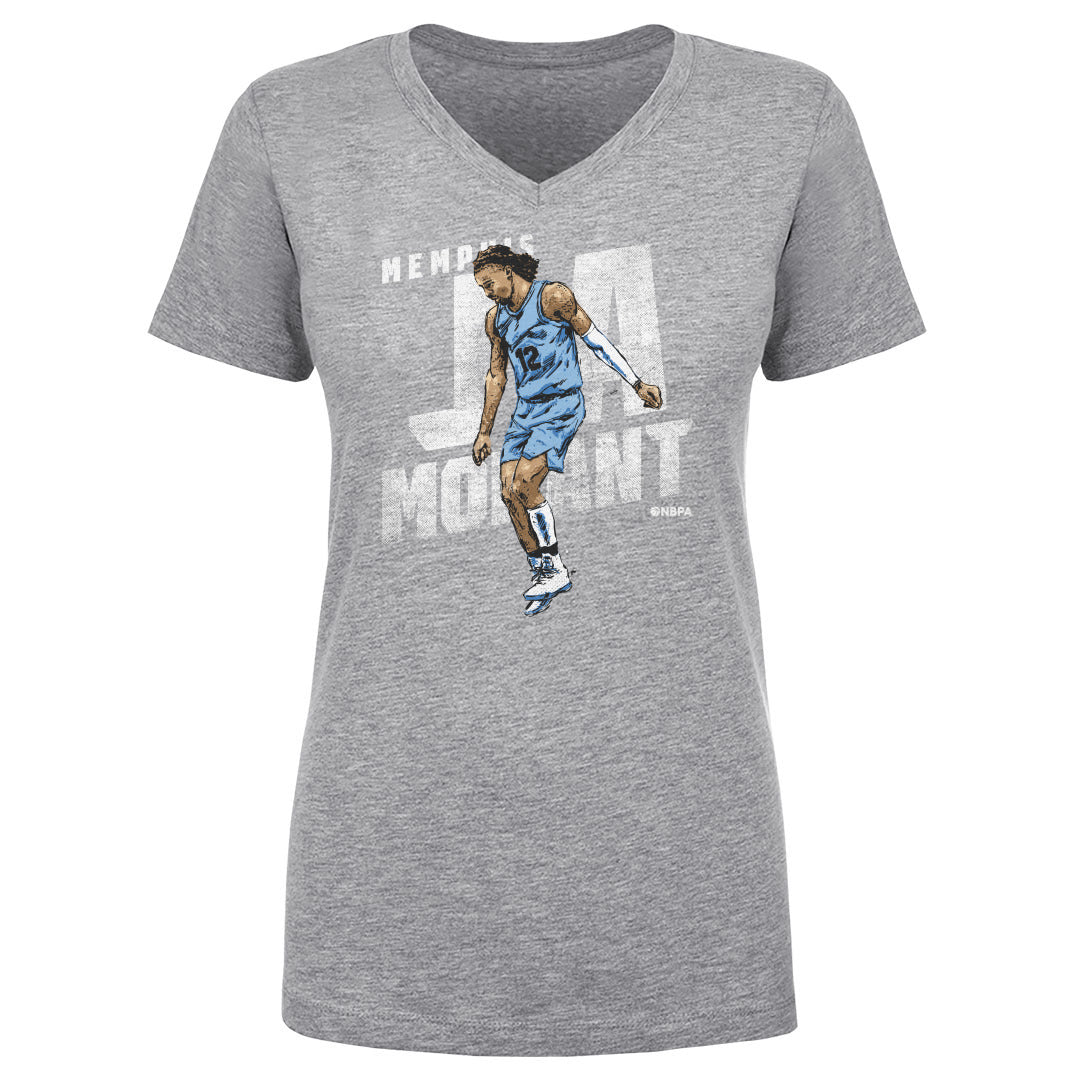 Ja Morant Women&#39;s V-Neck T-Shirt | 500 LEVEL