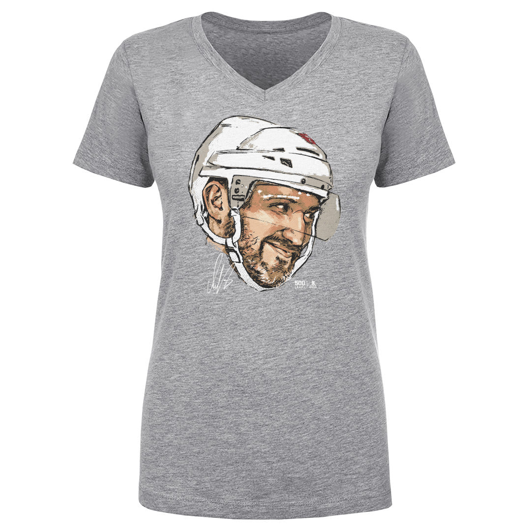 Alex Ovechkin Women&#39;s V-Neck T-Shirt | 500 LEVEL