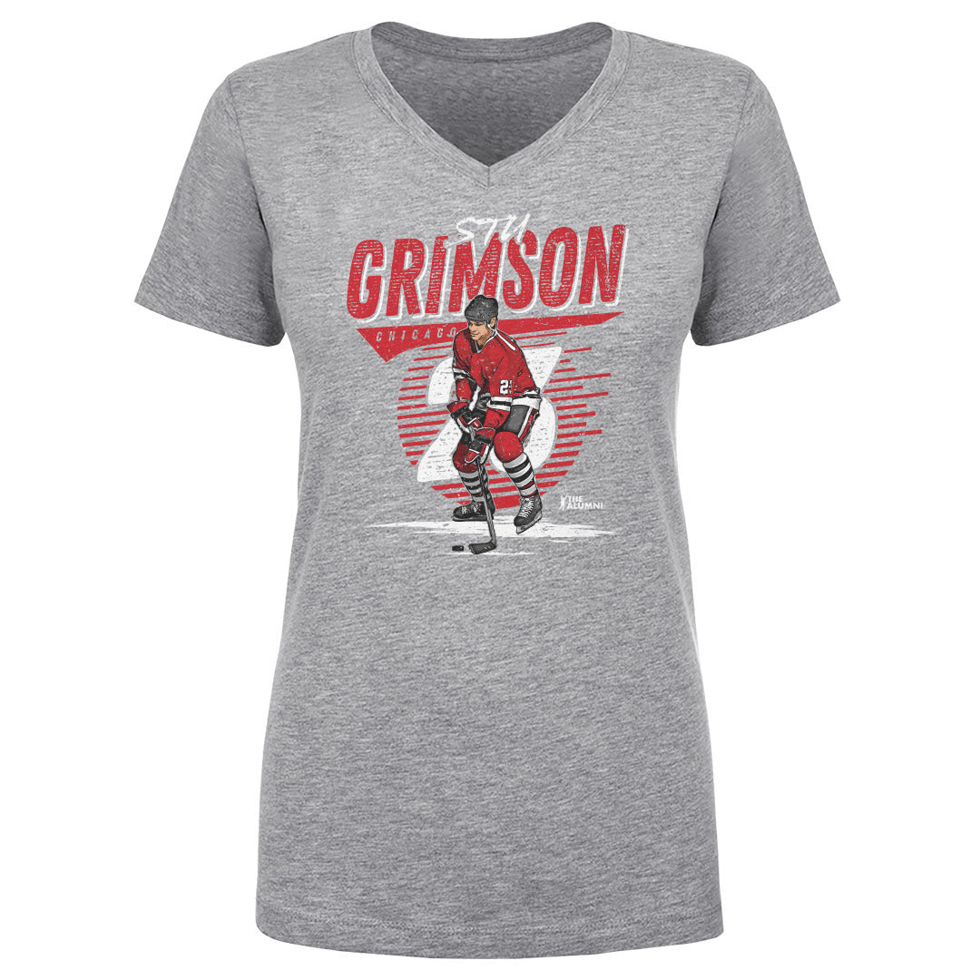 Stu Grimson Women&#39;s V-Neck T-Shirt | 500 LEVEL