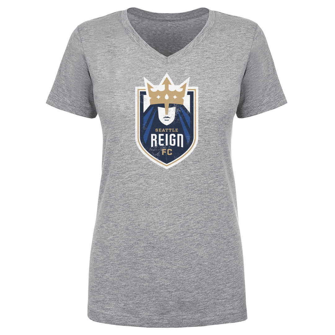 Seattle Reign FC Women&#39;s V-Neck T-Shirt | 500 LEVEL