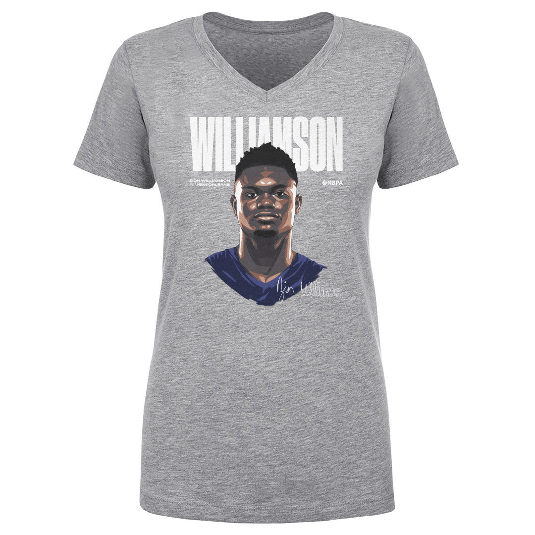 Zion Williamson Women&#39;s V-Neck T-Shirt | 500 LEVEL