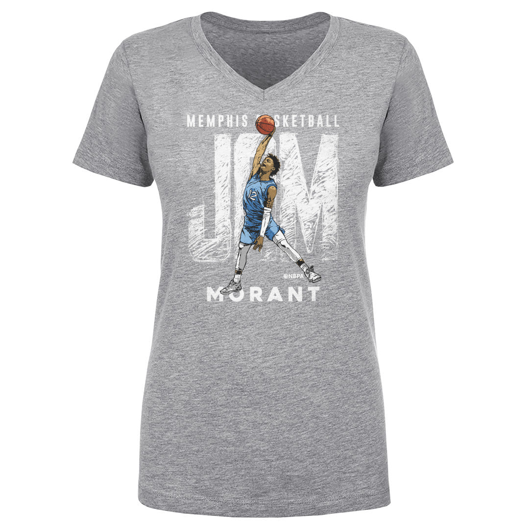 Ja Morant Women&#39;s V-Neck T-Shirt | 500 LEVEL